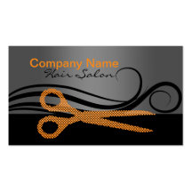 cartes de visite de salon de coiffure cartes de visite personnelles