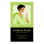 Cartes de visite de spa de jour/cartes de rendez-v carte de visite