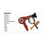 Cartes de visite de styliste en coiffure/salon cartes de visite personnelles