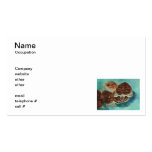 Cartes de visite de temps de tortue modèles de cartes de visite