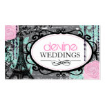 Cartes de visite de wedding planner carte de visite