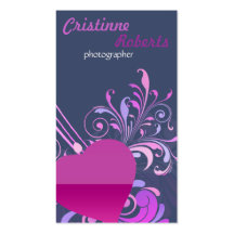 Cartes de visite élégants de studio de photo cartes de visite professionnelles