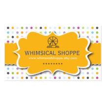 Cartes de visite lunatiques de magasin modèles de cartes de visite