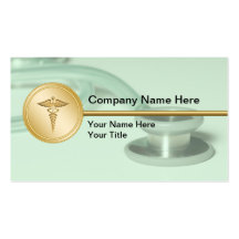 Cartes de visite médicaux cartes de visite professionnelles