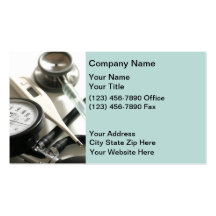Cartes de visite médicaux cartes de visite professionnelles