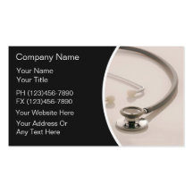 Cartes de visite médicaux cartes de visite personnelles