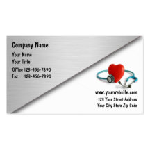 Cartes de visite médicaux cartes de visite professionnelles