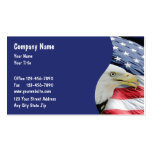 Cartes de visite patriotiques carte de visite