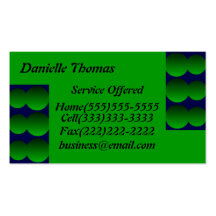 Cartes de visite professionnels de monogramme cartes de visite professionnelles