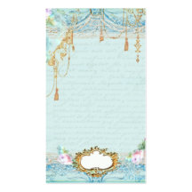 Cartes de visite roses de dentelle de roses des vr cartes de visite professionnelles