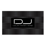 Cartes de visite urbains du DJ de hip hop Carte De Visite