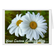 Cartes de voeux faites sur commande de fleurs sauv