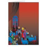 Cartes d'une affaire de gala