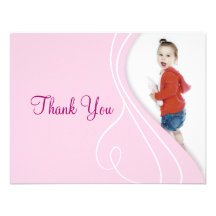 Cartes élégantes de Merci Invitation Personnalisable