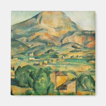 Cartes et cadeaux de Paul Cezanne - personnalisabl Magnets