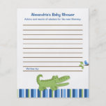 Cartes faites sur commande de conseil de baby show prospectus