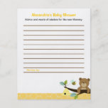 Cartes faites sur commande de conseil de baby show prospectus