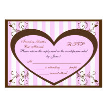 Cartes faites sur commande du bat mitzvah RSVP Cartons D'invitation