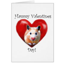 Cartes Hammy de Saint-Valentin