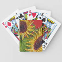 Cartes jaunes des tournesols de Paris