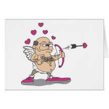 Cartes maladroites de cupidon
