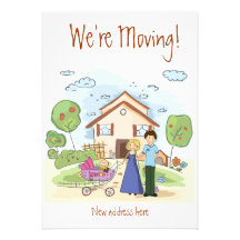 cartes mobiles de maison invitations