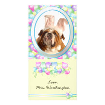 Cartes photos de Pâques pour vos animaux familiers Cartes Avec Photo