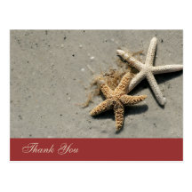 Cartes postales de Merci de thème de plage