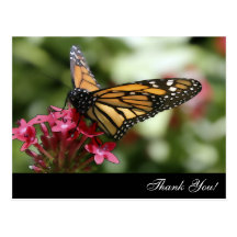 Cartes postales florales de Merci