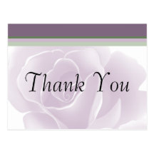 Cartes postales florales fraîches de Merci de rose