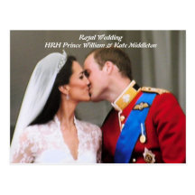 Cartes postales royales de mariage