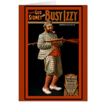 Cartes pour notes occupés d'Izzy