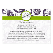 Cartes pourpres vert pomme d'information de Lapis  Modèle De Carte De Visite