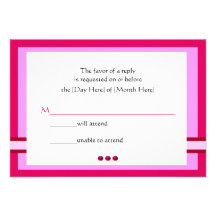Cartes roses faites sur commande du bat mitzvah RS Invitations Personnalisées