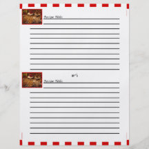 Cartes rouges de recette de dessert de tuile prospectus