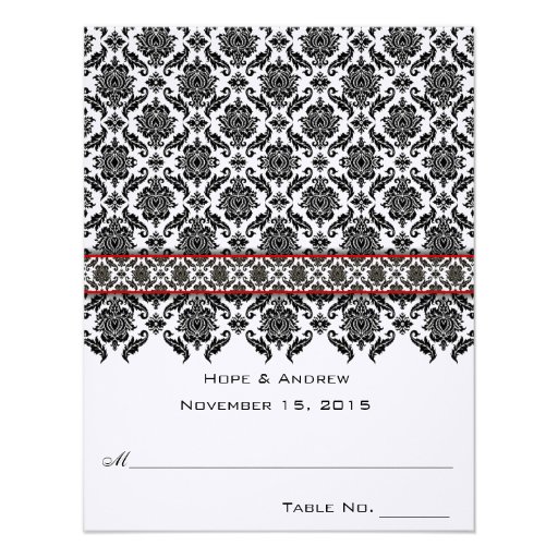 Cartes se pliantes d'endroit de mariage de tente p cartons d'invitation