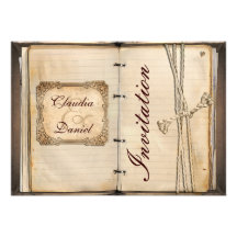 Cartes vintages de faire-part de mariage