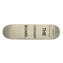 carton rayé skateboards personnalisés