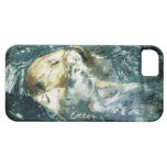 Cas animal de téléphone portable de loutre d'art m étuis iPhone 5