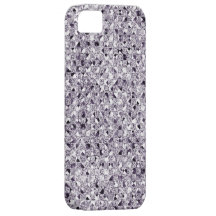 Cas argentés de téléphone d'effet de paillette coque Case-Mate iPhone 5