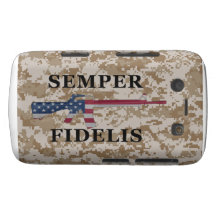 Cas audacieux Tan de Semper Fidelis Blackberry Coques Blackberry