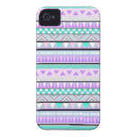 Cas aztèque lumineux de l'iPhone 4 de motif des An Coque Case-Mate iPhone 4