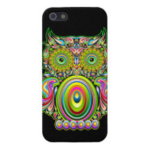 Cas brillant de l'iPhone 5 psychédéliques de conce Coques iPhone 5