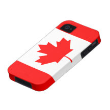 Cas canadien de l'iPhone 4/4S de drapeau Coques iPhone 4