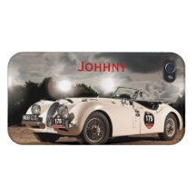 Cas classique vintage de l'iPhone 5 d'art de voitu Coque iPhone 4