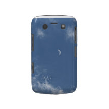 Cas de compagnon de Blackberry de lune de lumière  Coques Blackberry Bold
