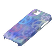 CAS DE CONCEPTEUR DE SIGNES DE PAIX D'IPHONE 5 - C COQUES Case-Mate iPhone 5