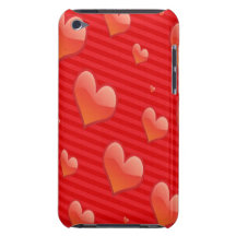 Cas de contact d'iPod "de coeurs d'amour" Coque iPod Touch