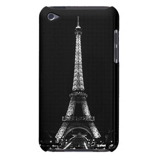 Cas de contact d'iPod de Tour Eiffel Étui Barely There iPod