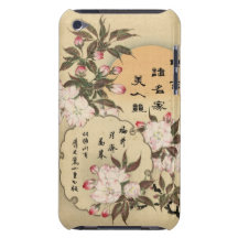 Cas de Coque-Compagnon de contact d'iPod de fleurs Coque Barely There iPod